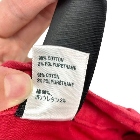 3 x 1 Slim Straight Tabasco Red Midrise Jeans Size 31 - Picture 7 of 7